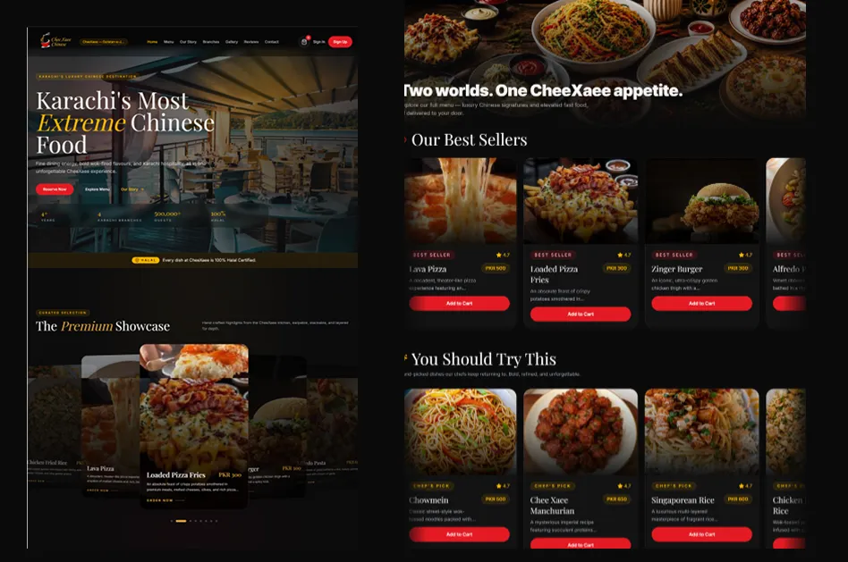 Portfolio website UI/UX design
